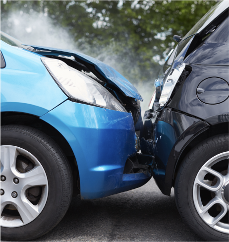 Imagen de un accidente de tráfico
